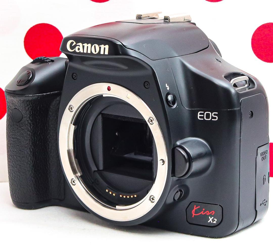 Canon kiss x2❤スマホに転送OK❤入門用一眼レフ❤デジタル一眼レフ