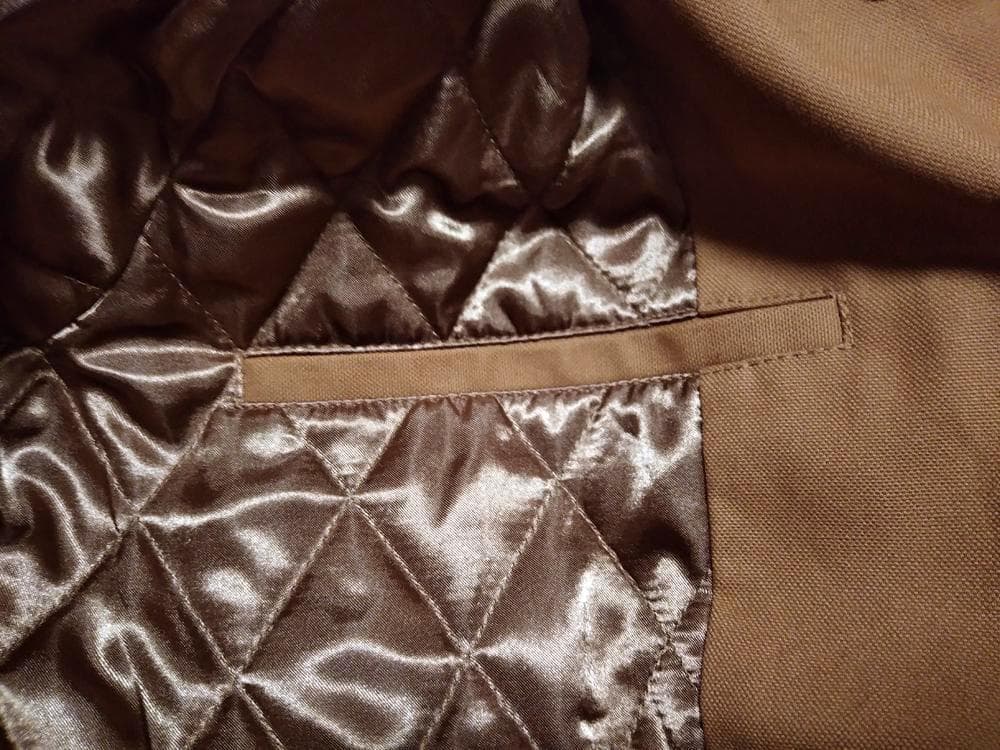 NEW ERAニューエラ♦️ダックジャケット♦ライトブラウンM♦美品送料込