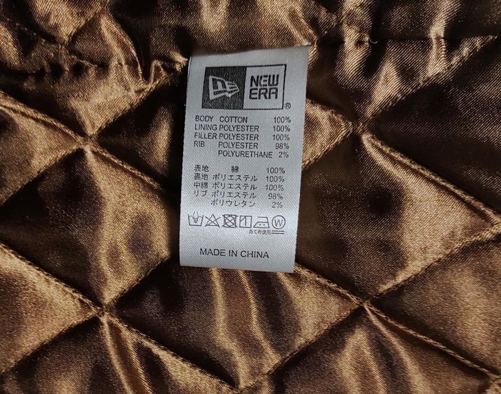 NEW ERAニューエラ♦️ダックジャケット♦ライトブラウンM♦美品送料込