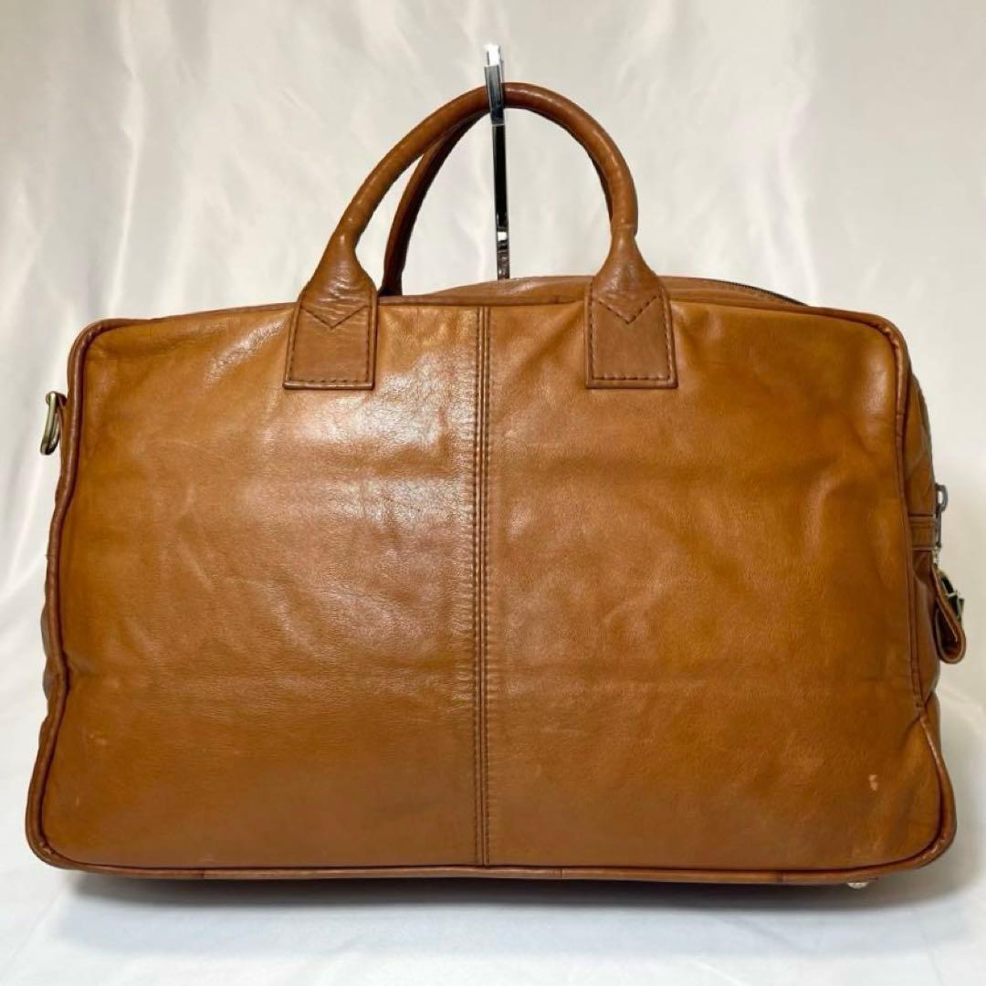 【希少】ポーター ボストンバッグ オールレザー 2way 大容量 ブラウン