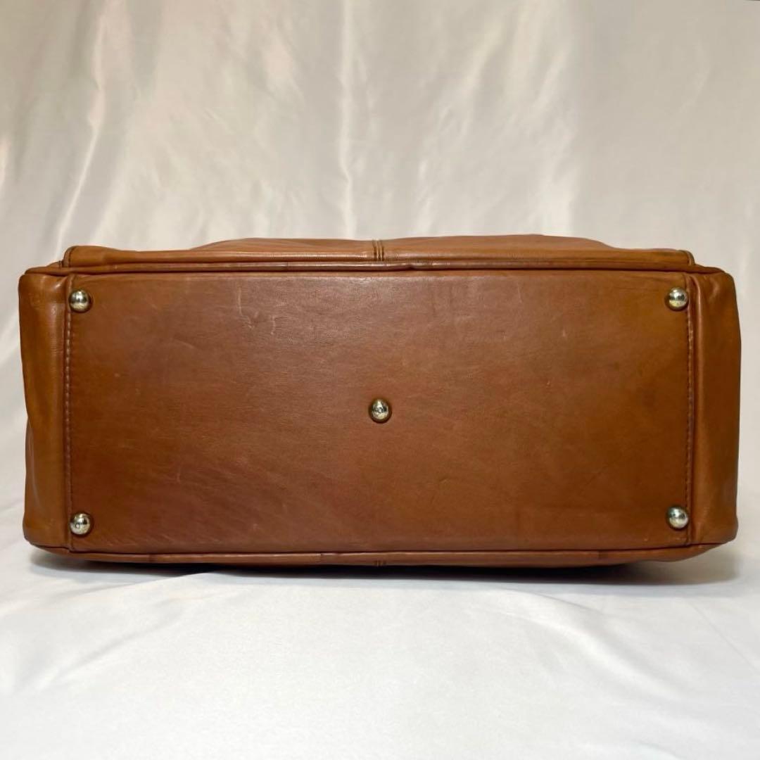 【希少】ポーター ボストンバッグ オールレザー 2way 大容量 ブラウン