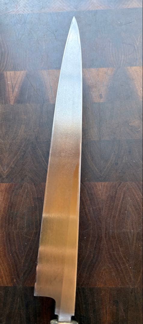 正本総本店　霞　玉白鋼　柳刃　300mm 尺　包丁　和包丁　研ぎ済