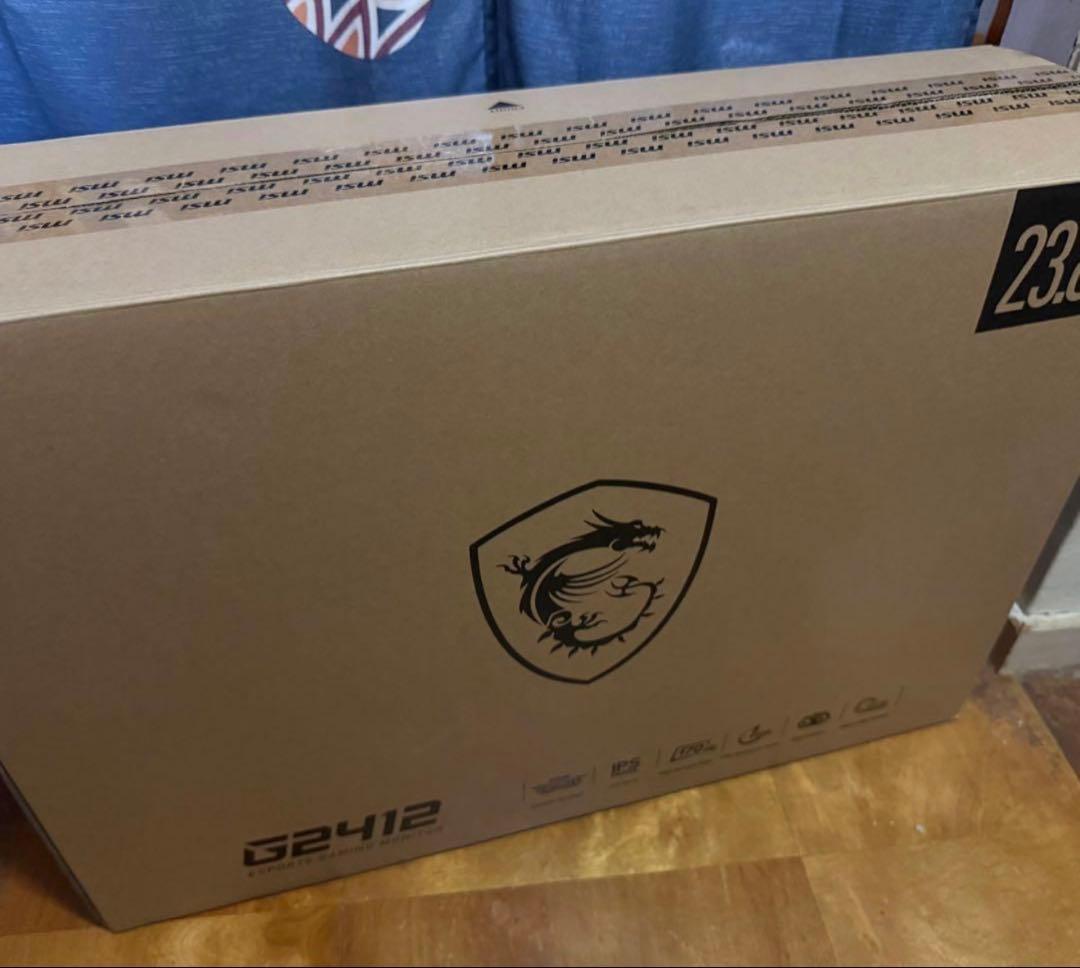 ぽ*ぉ様 【美品】【即日発送】MSI G2412 170Hz フルHDゲーミング