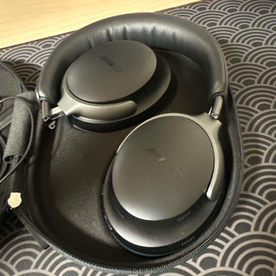 BOSE ワイヤレスヘッドホン ブラック 収納ケース付き