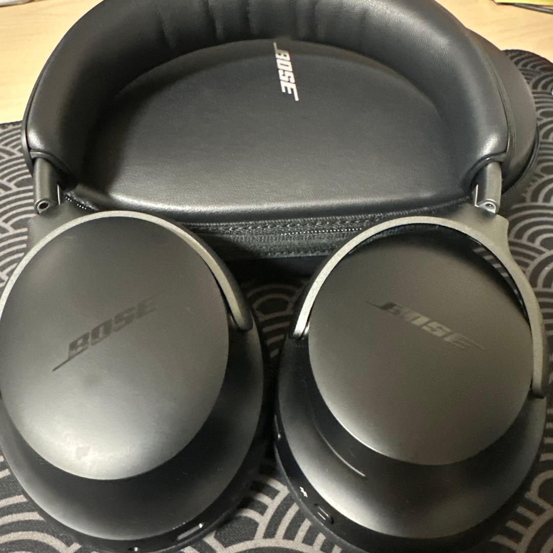 BOSE ワイヤレスヘッドホン ブラック 収納ケース付き
