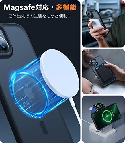TORRAS iPhone 14/13 用 ケース【米軍進化耐久性・高精密 Mm