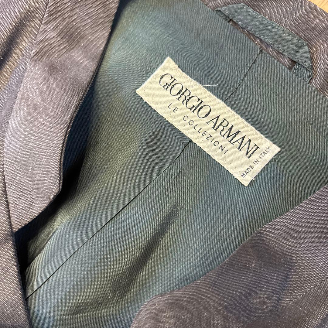 【GIORGIO ARMANI】 90sマオカラージャケット