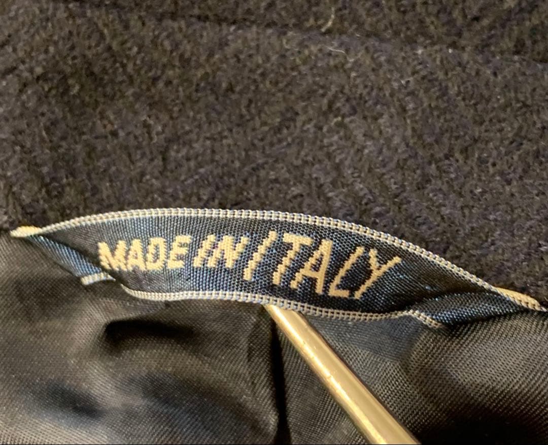 LANVIN ランバン ヴィンテージ ウール カシミア ロングコート 52