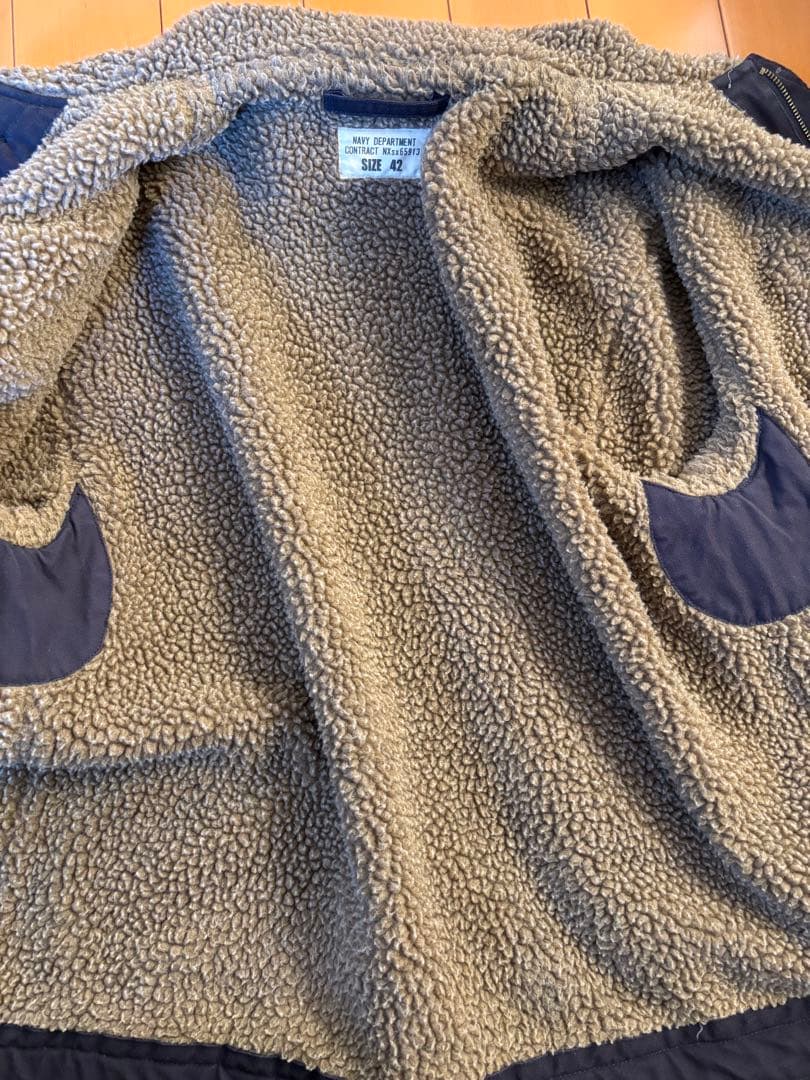 WAIPER.inc U.S.NAVY N-1デッキジャケット WP04 42