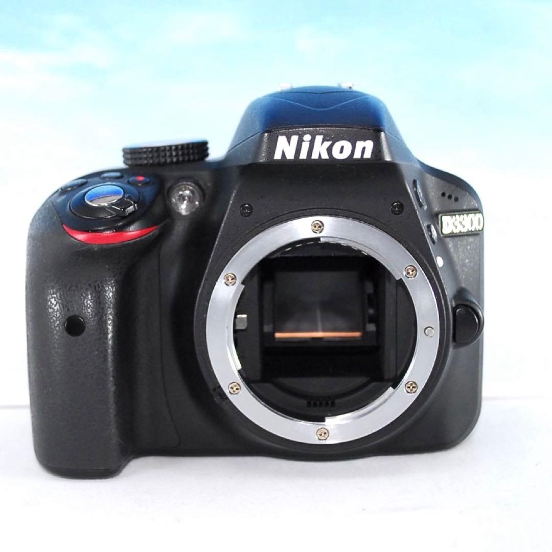 ❤️新品級美品❤️Nikon D3300 ✨初心者セットsdカード付き★