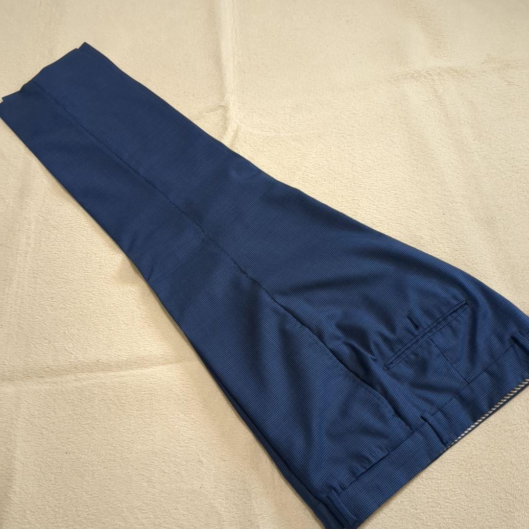 トゥモローランド ピルグリム カノニコ別注 48サイズ ウール シルク混 ブルー