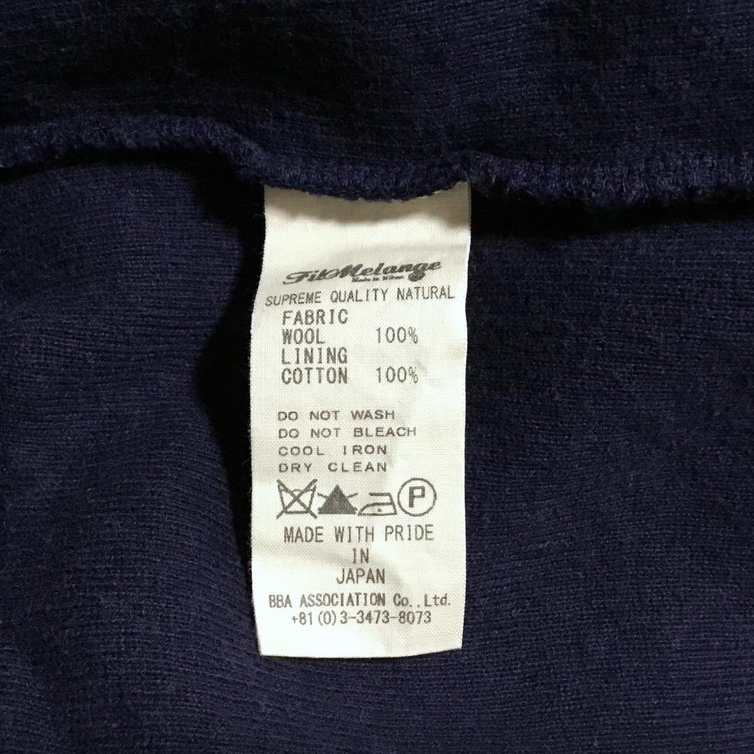 FilMelange フィルメランジェ ウールコットン クルーネック スウェット