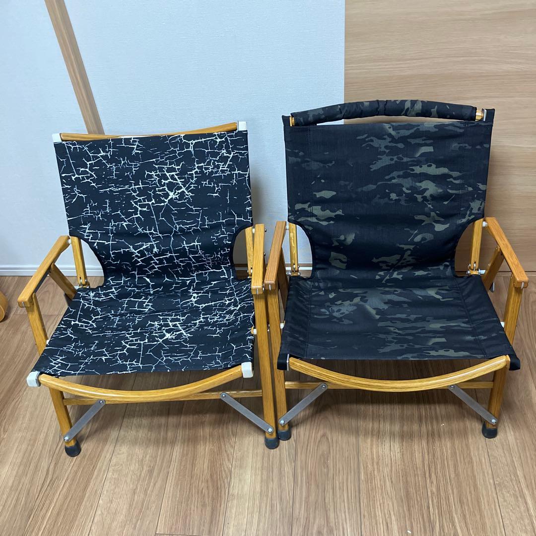 に*の様 カーミットチェア 2脚セット ＋ バリスティクス マイスターシート　正