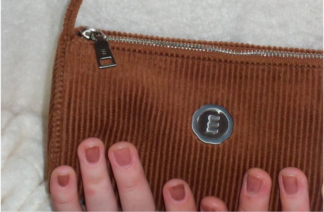 【minitmute】コーデュロイ ミニバッグ