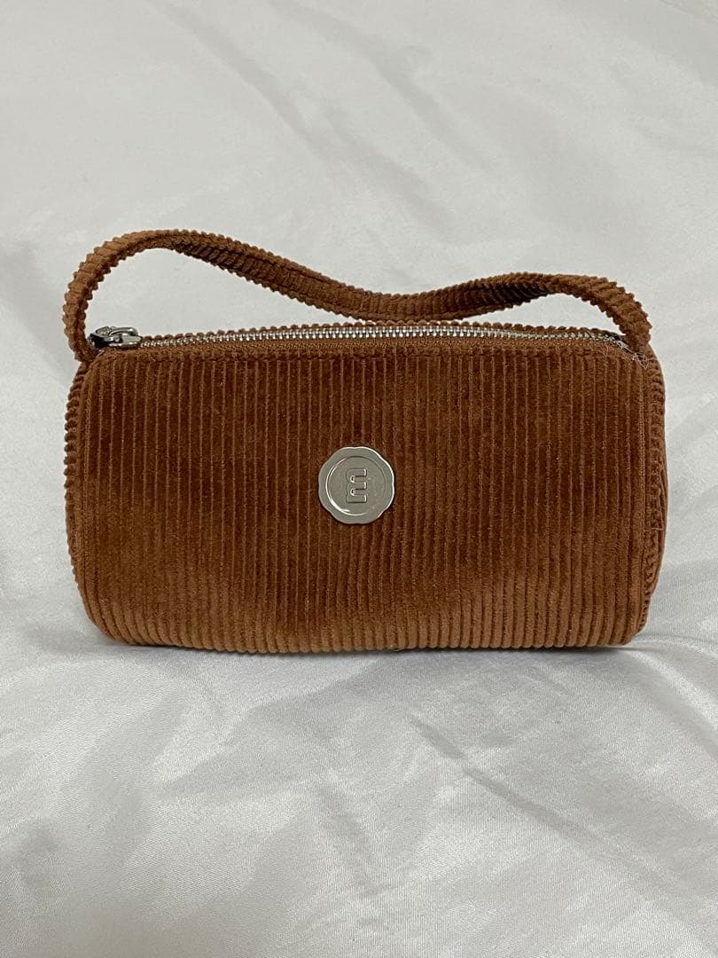 【minitmute】コーデュロイ ミニバッグ