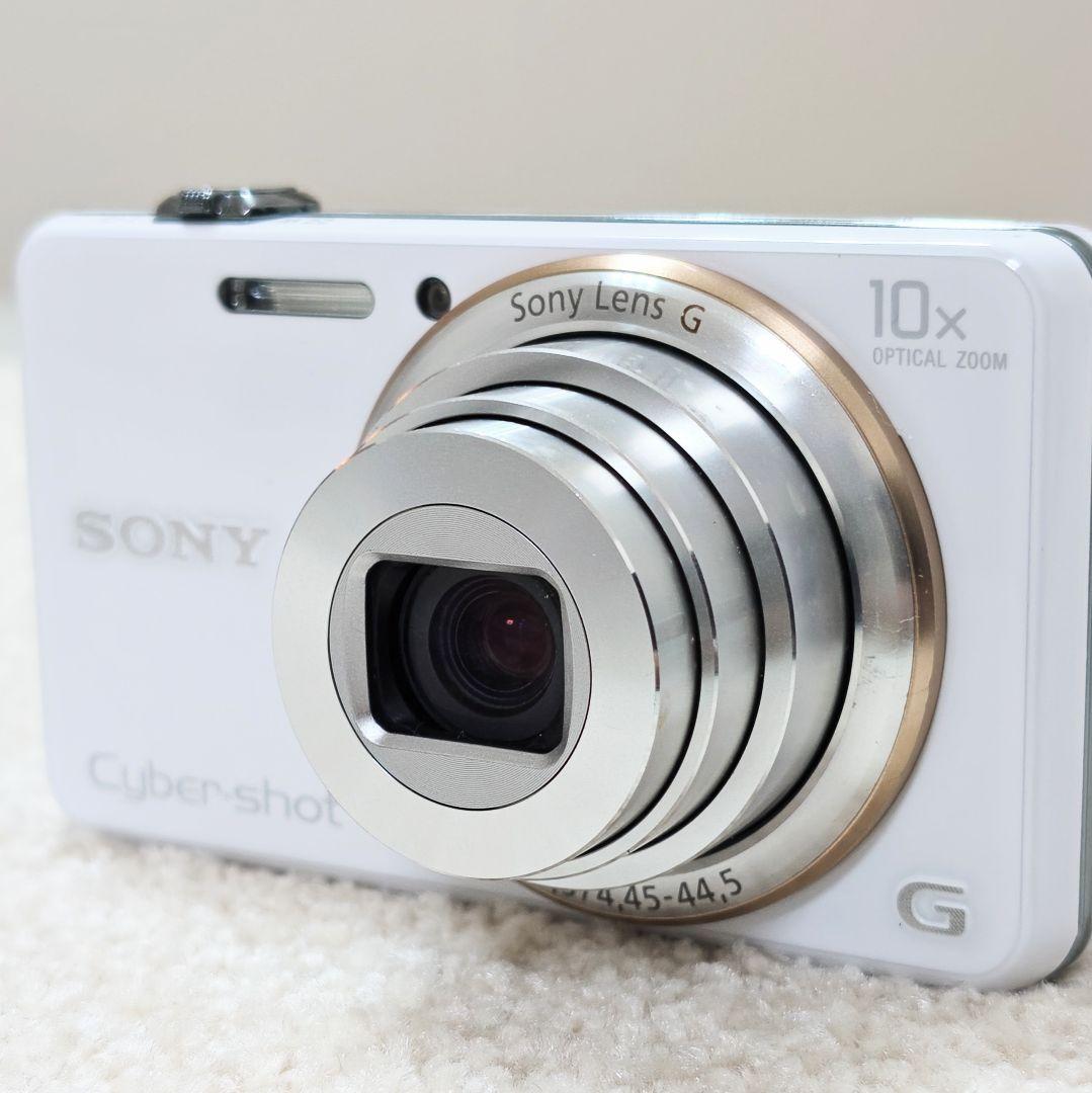 SONY ソニー Cyber-Shot DSC-WX100 ホワイト デジカメ