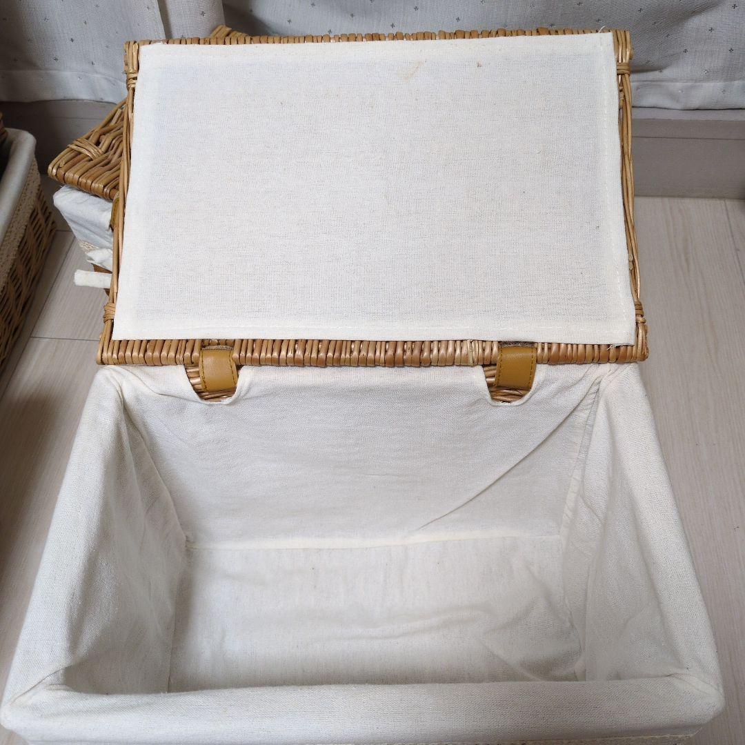 最終価格！　メルカド　バスケット　カゴ　かご　8個セット　籐籠