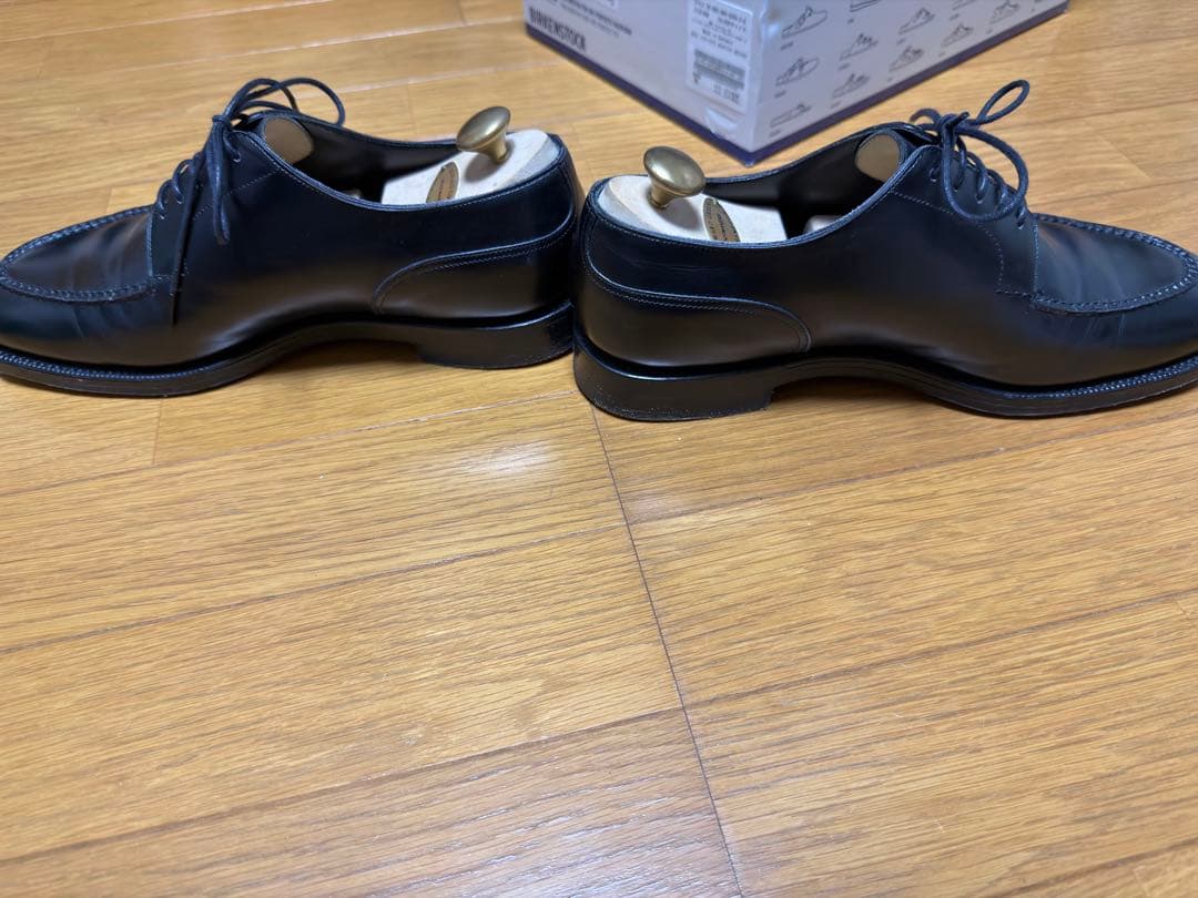 EDWARD GREEN ブラック ドーバー ラスト202