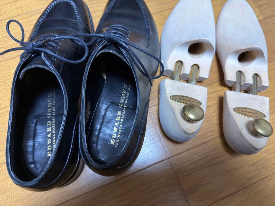 EDWARD GREEN ブラック ドーバー ラスト202