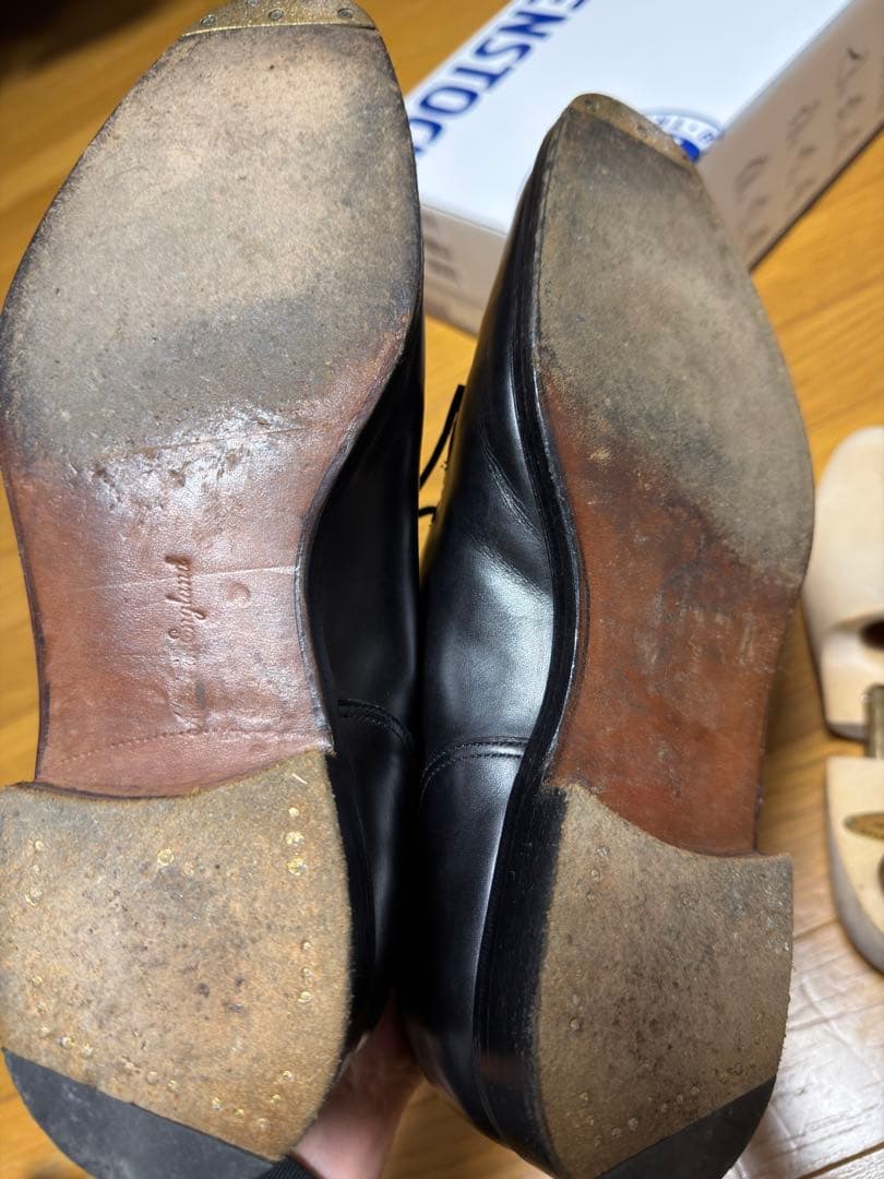 EDWARD GREEN ブラック ドーバー ラスト202