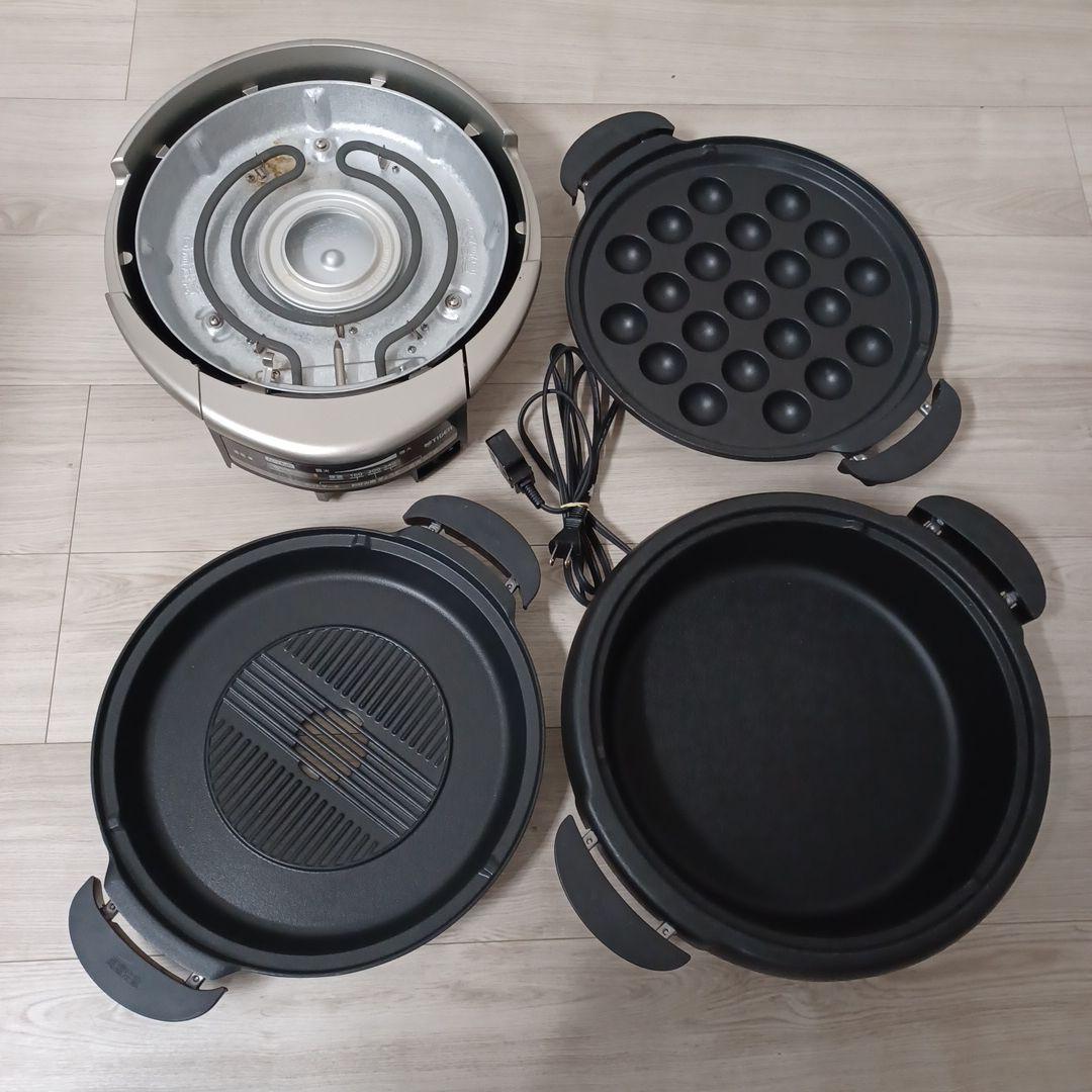 ホットプレート　3WAY　タイガー　たこ焼き　焼肉　鍋　ガラス蓋