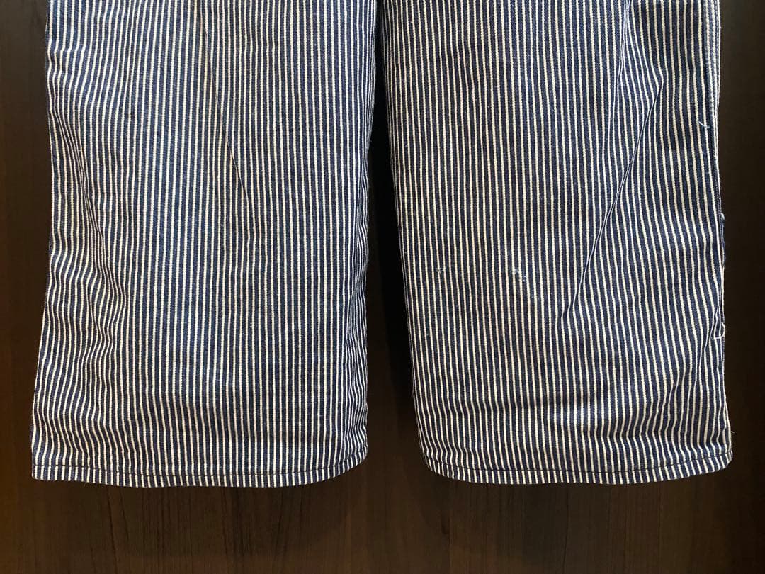 【美品】Carhartt カーハート ヒッコリーストライプ デニムオーバーオール