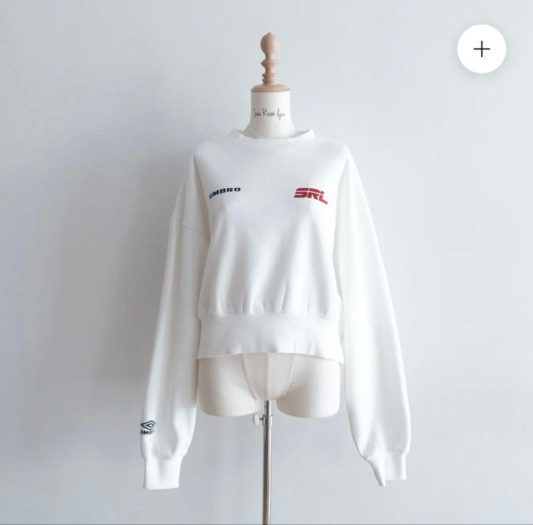UMBRO SRL LOGOスウェットプルオーバー