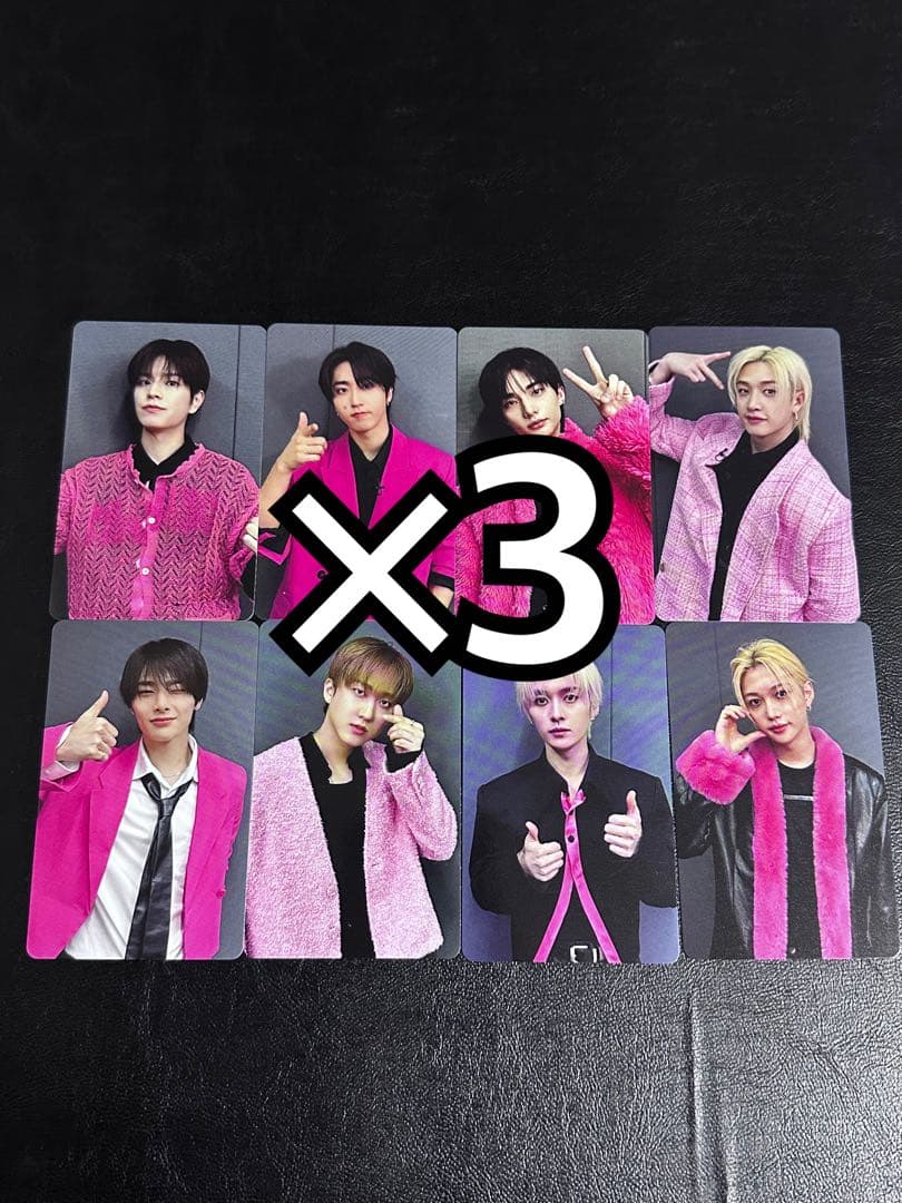 straykids Do it HMV ラキドロ トレカ B 8種 コンプ ×3