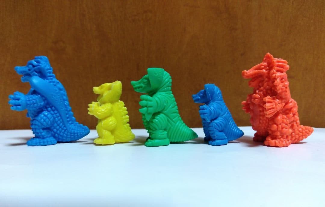 ウルトラ 怪獣消しゴム スペコレ５体セット