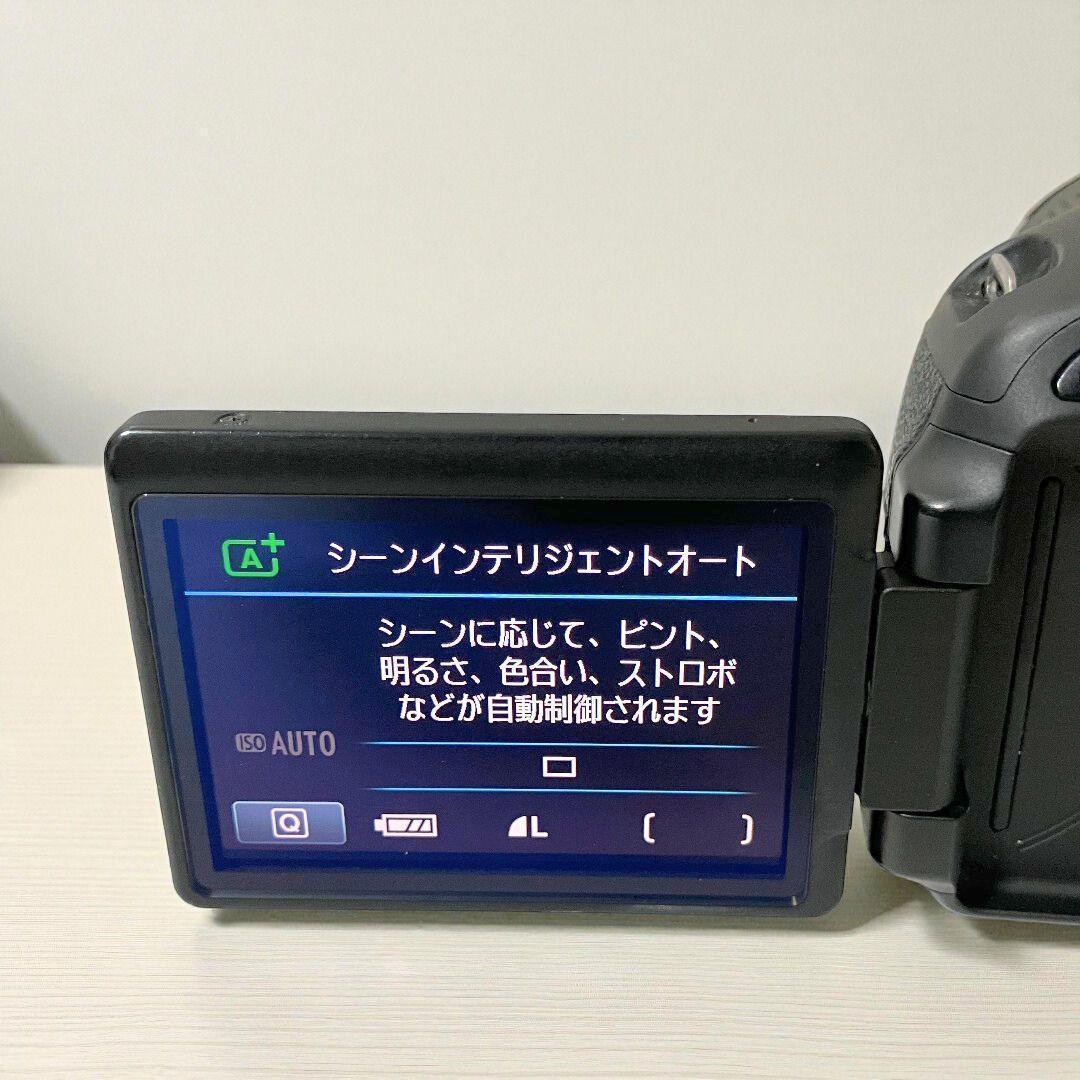Canon Kiss X5 デジタル一眼レフカメラ/バリアングル液晶/スマホ転送