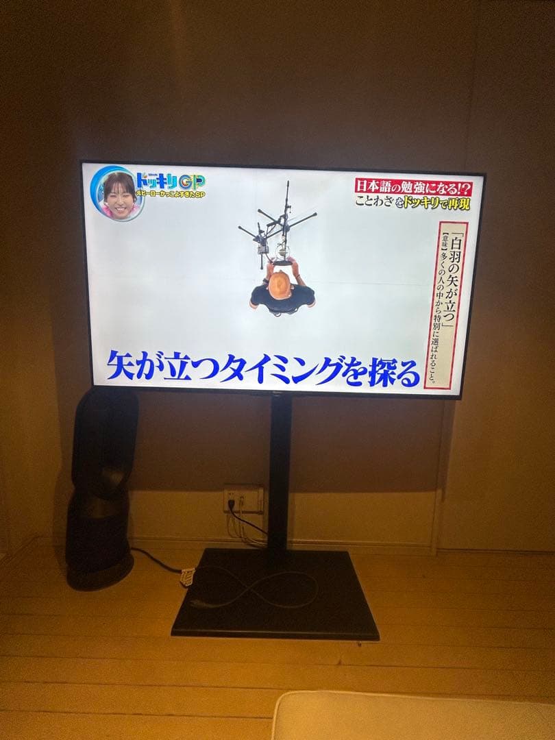 壁寄せスタンド付 Hisense 55インチ液晶テレビ H55A6100