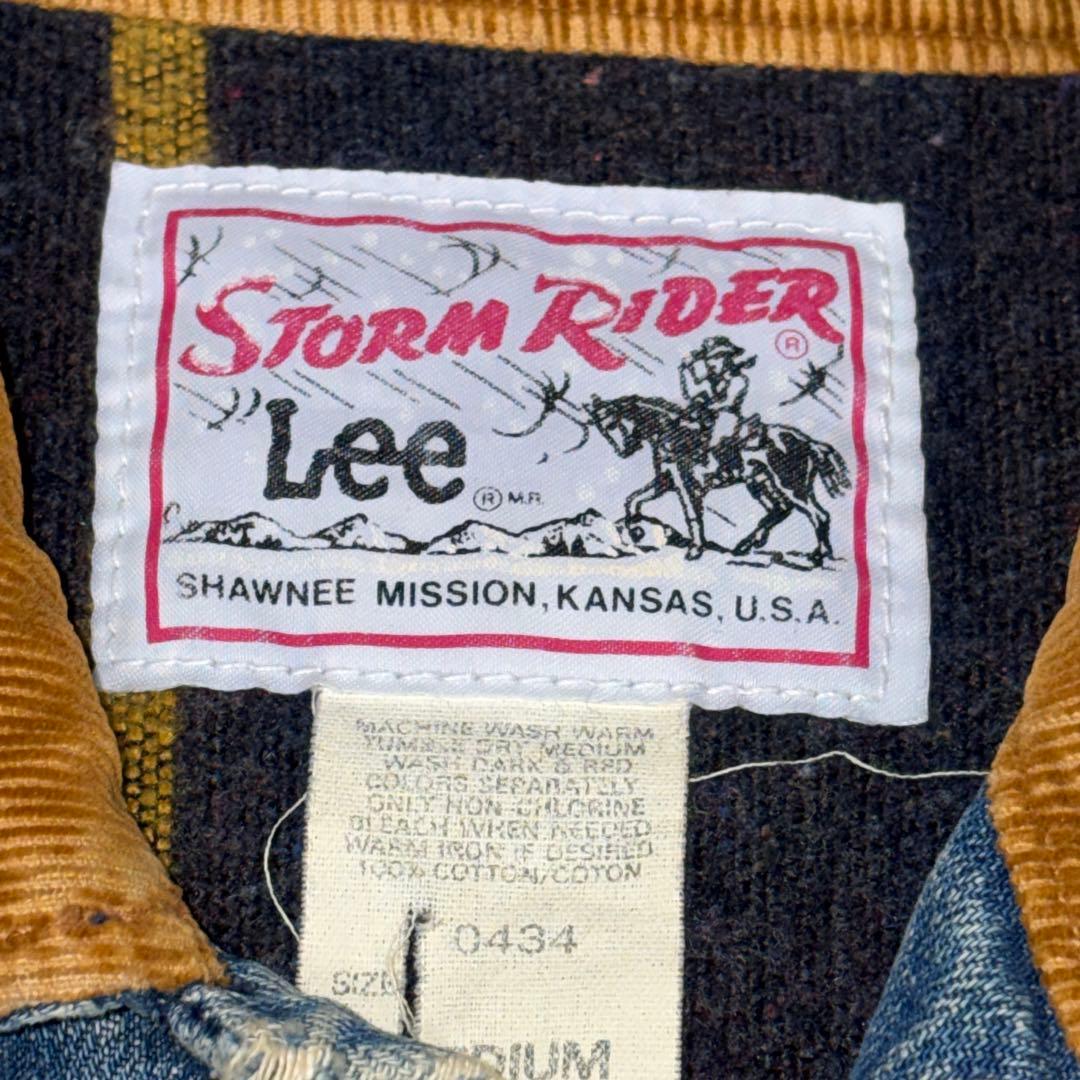 Lee STORM RIDER　ストームライダー　80s アメリカ製　色落ち抜群