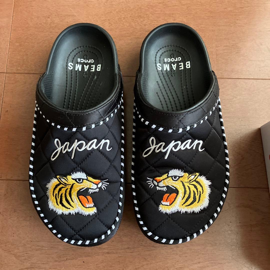 ビームス×クロックス ブラック サボサンダル