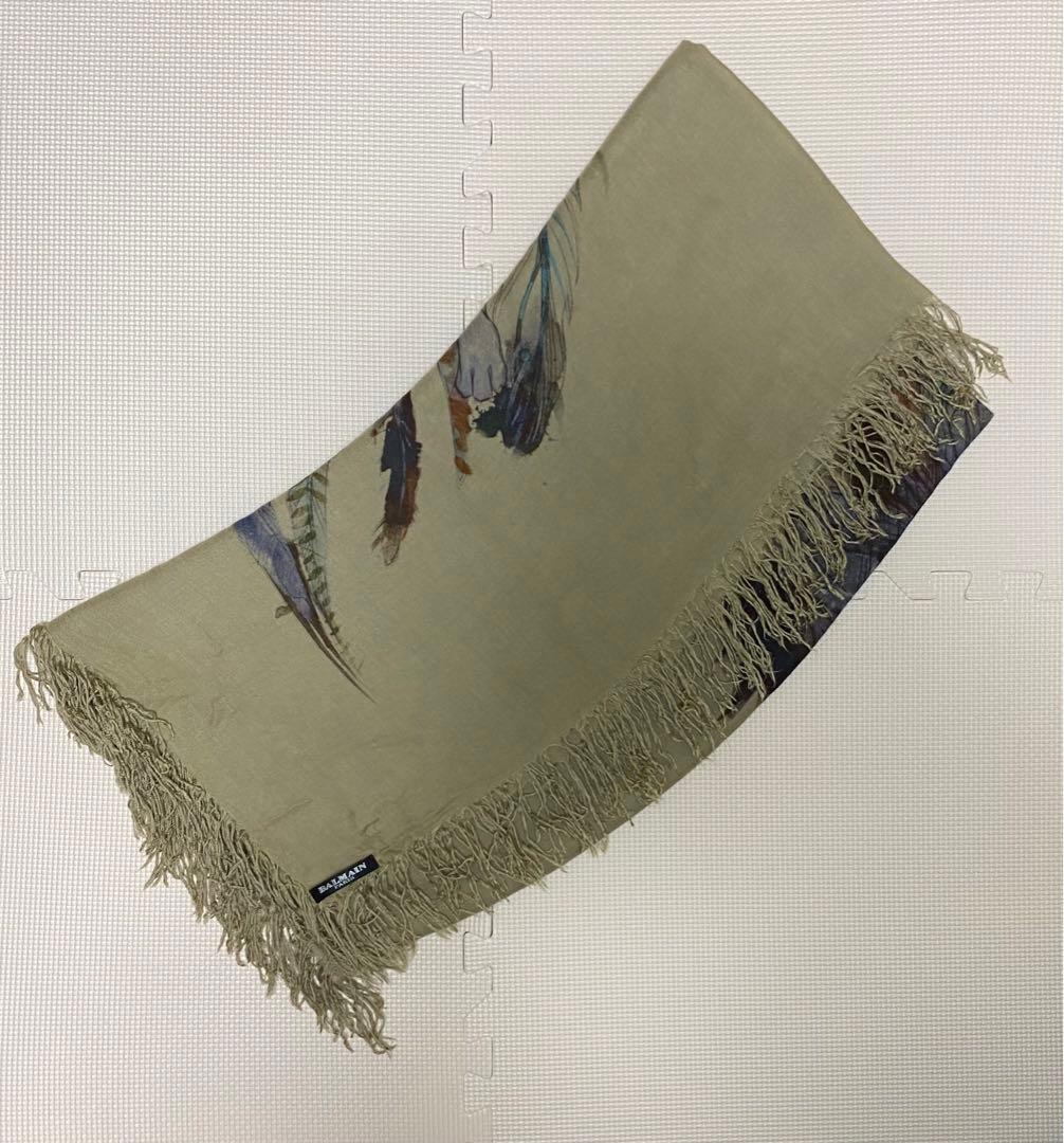 BALMAIN HOMME バルマン ウルフプリント ストール