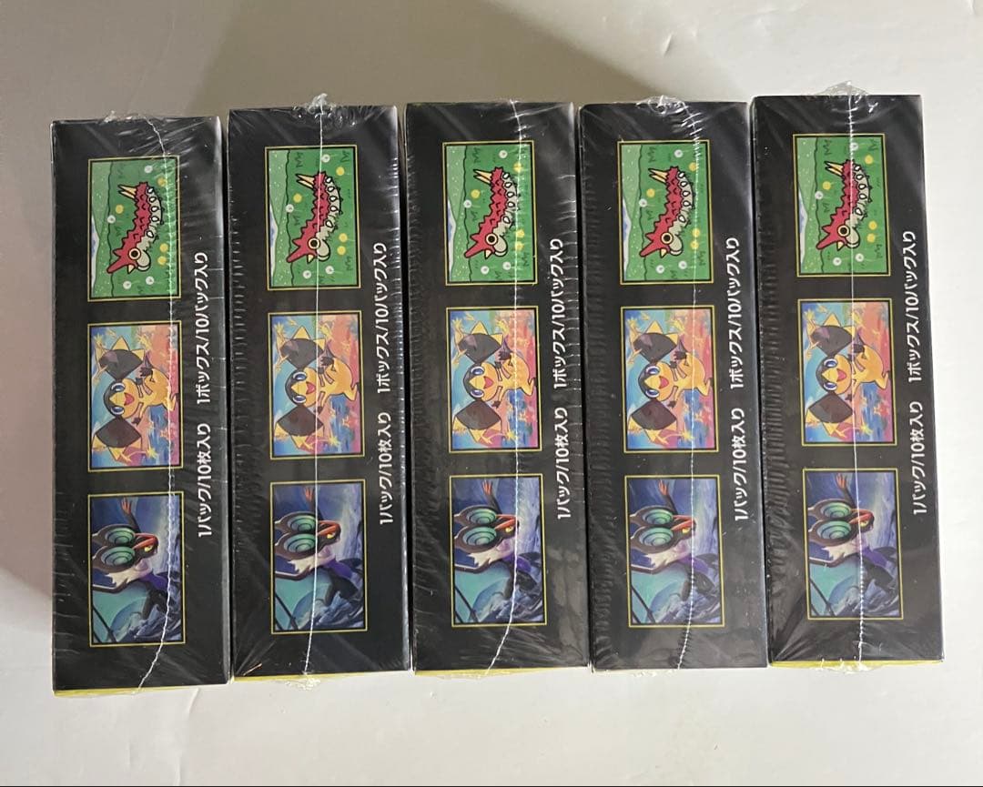 ポケモンカード MEGAドリームEX 5ボックスシュリンク付き