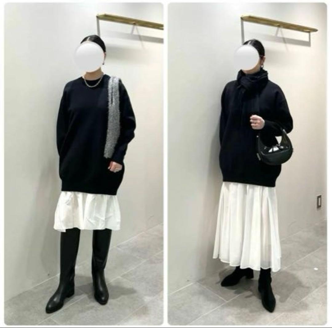 ユナイテッドアローズ ジャカードコンビワンピース