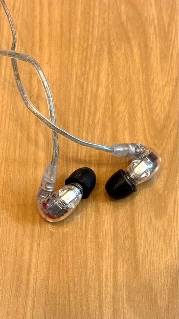 Shure シュア SE846 クリア イヤホン