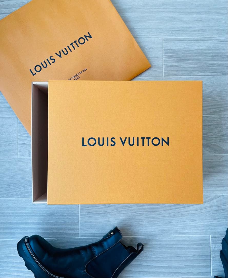 【期間限定特価値下げ中】ルイヴィトン ボブールアンクルブーツ 38 サイドゴア