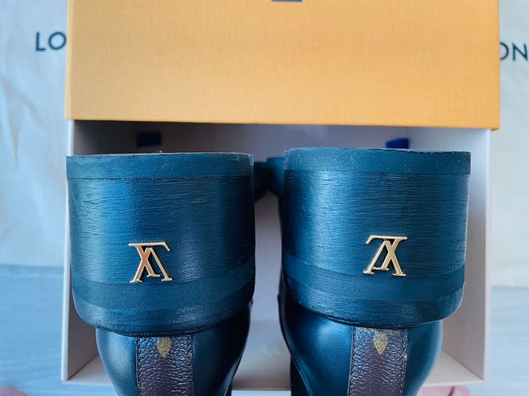 【期間限定特価値下げ中】ルイヴィトン ボブールアンクルブーツ 38 サイドゴア