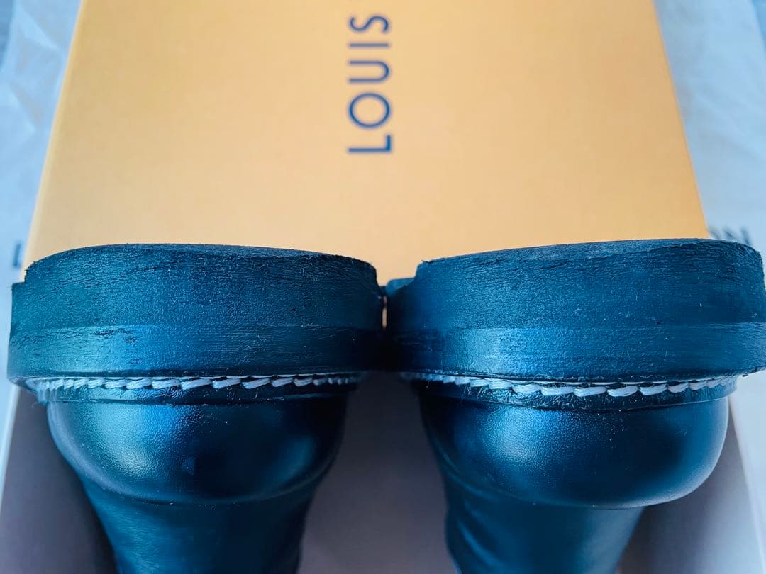 【期間限定特価値下げ中】ルイヴィトン ボブールアンクルブーツ 38 サイドゴア