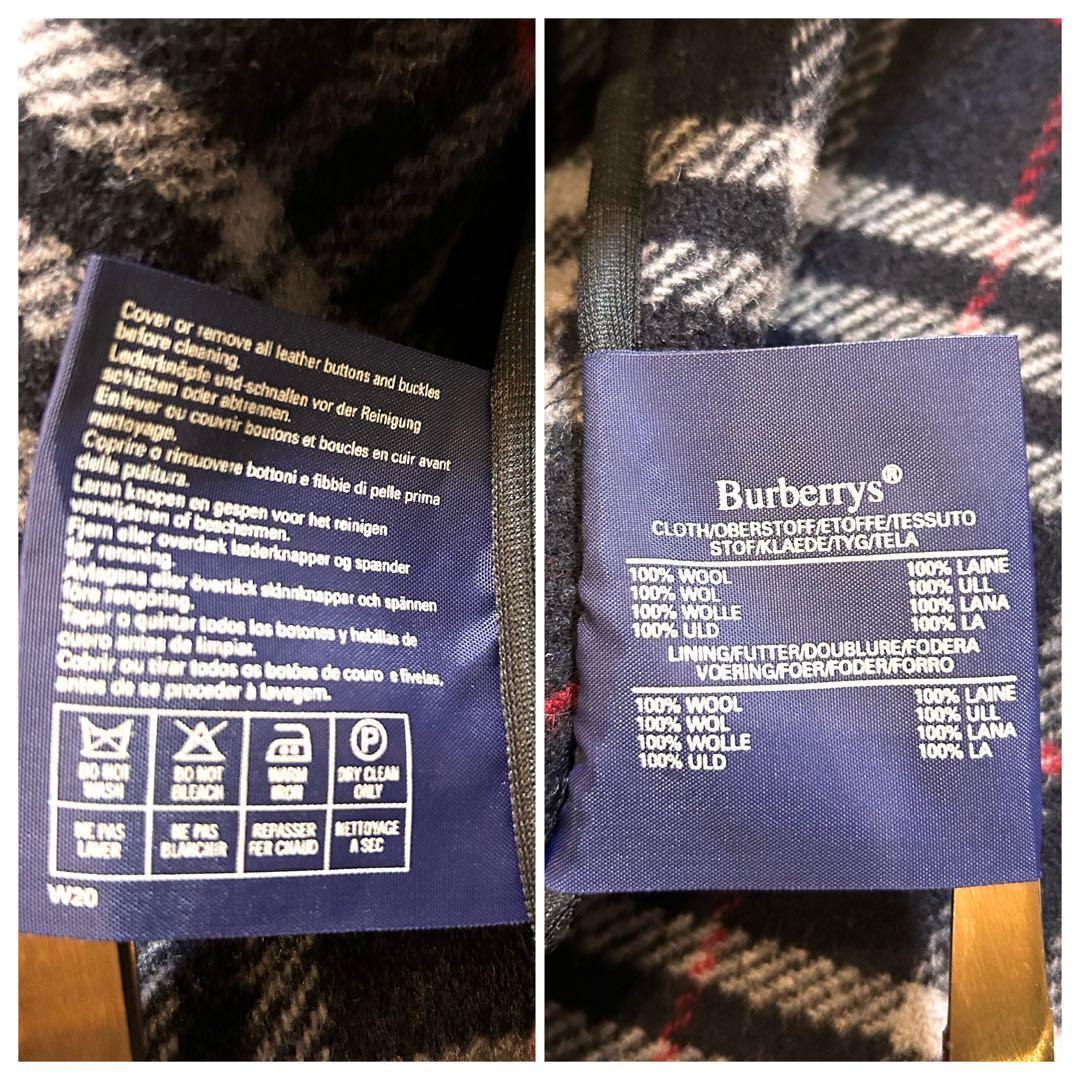 2XL美 BURBERRY スペシャリティ イングランド製 ノバチェックコート