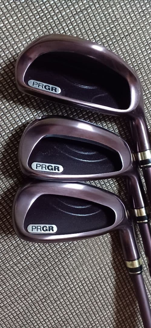 美品！プロギア egg PC-01 レディース アイアンセット 5本PRGR