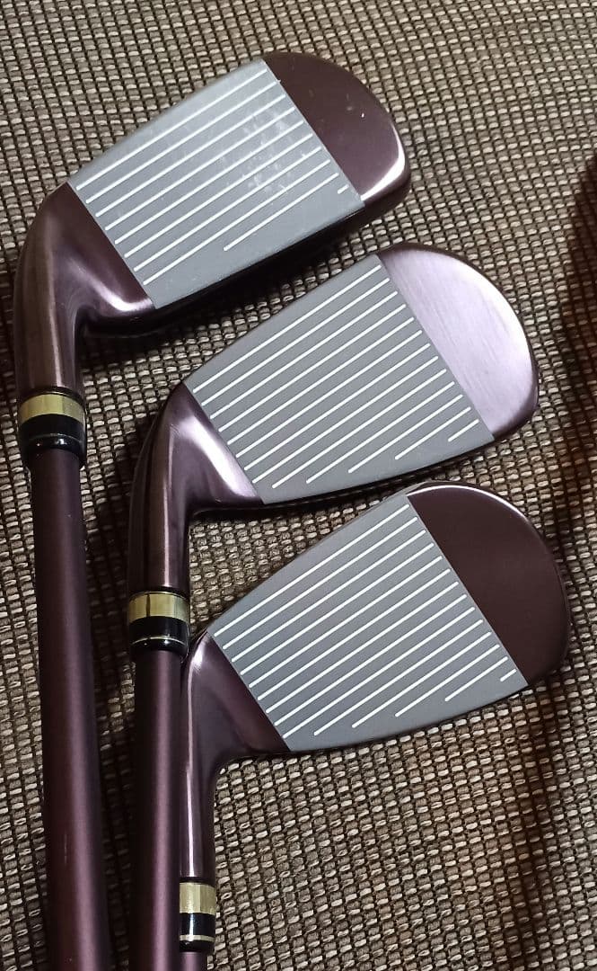 美品！プロギア egg PC-01 レディース アイアンセット 5本PRGR