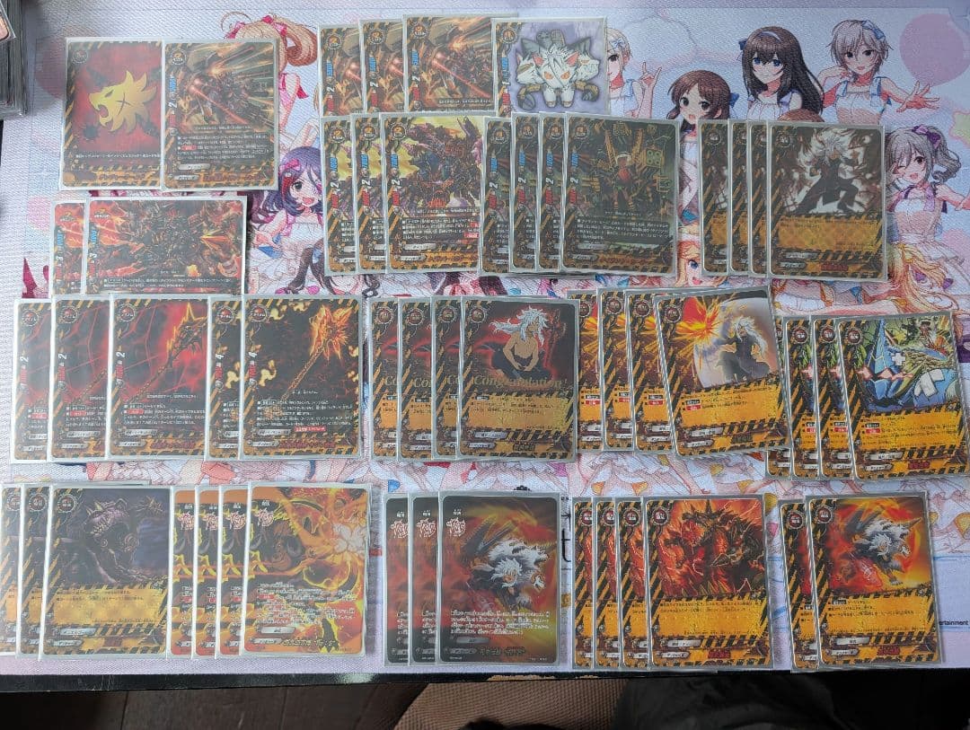 バディファイト　デッキ　引退品+デッキ強化パーツとおまけ