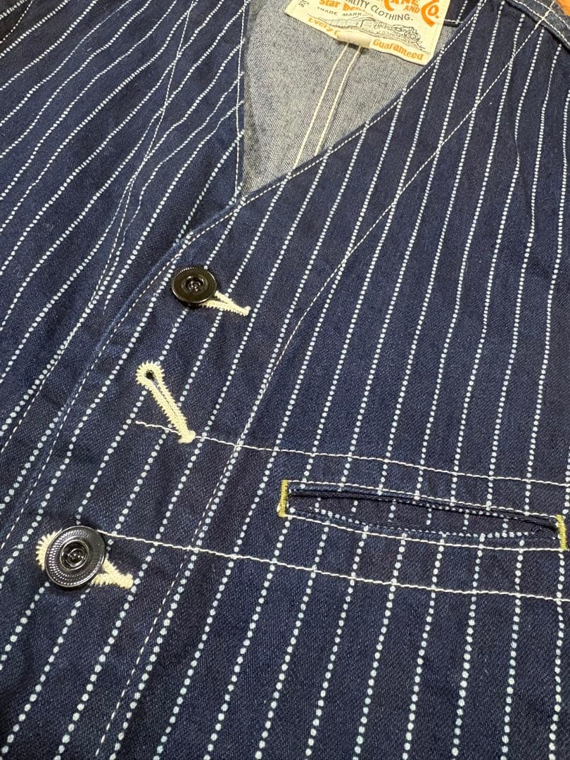 SUGAR CANE ウォバッシュ柄ベスト