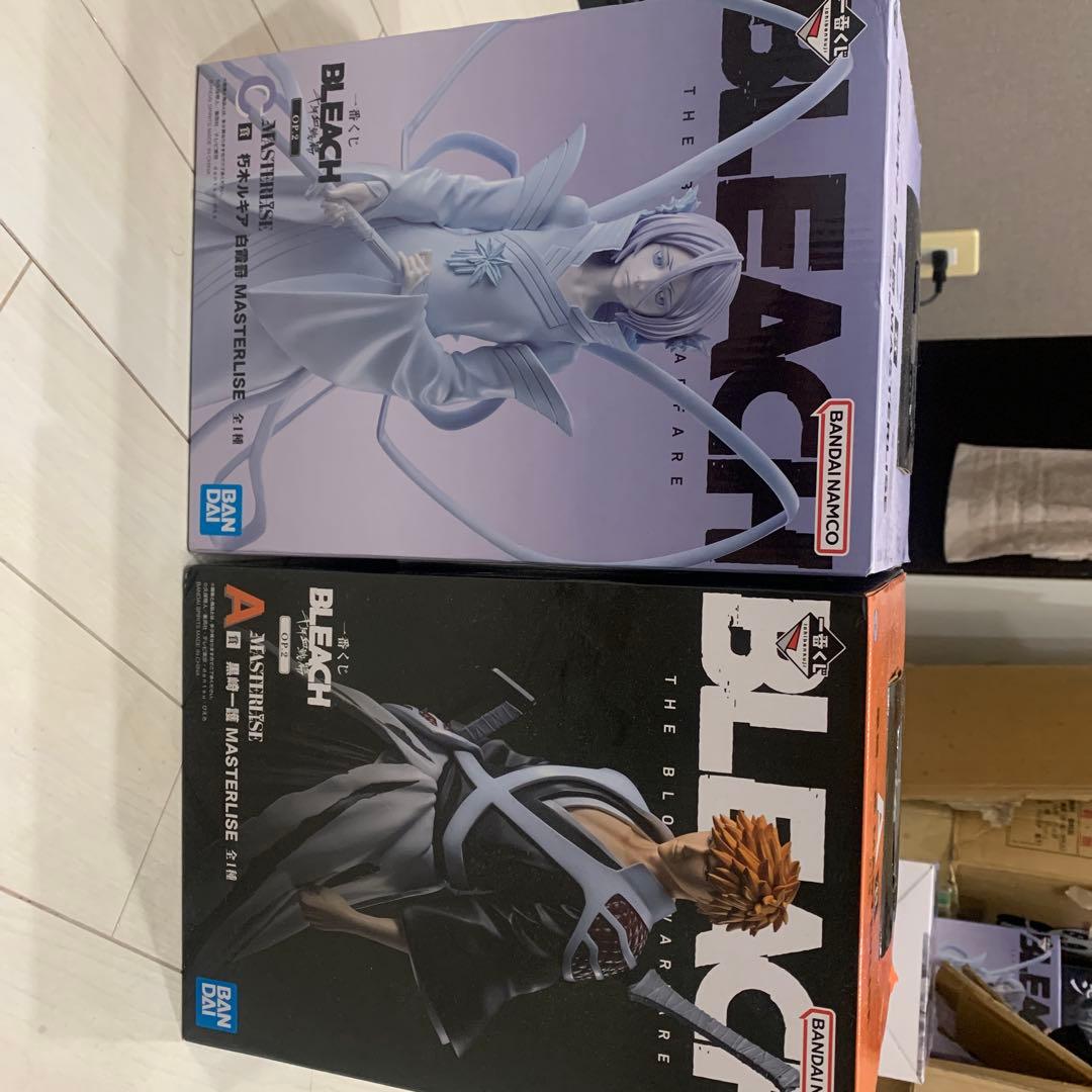 BLEACH フィギュアセット 白哉 ルキア　黒崎一護