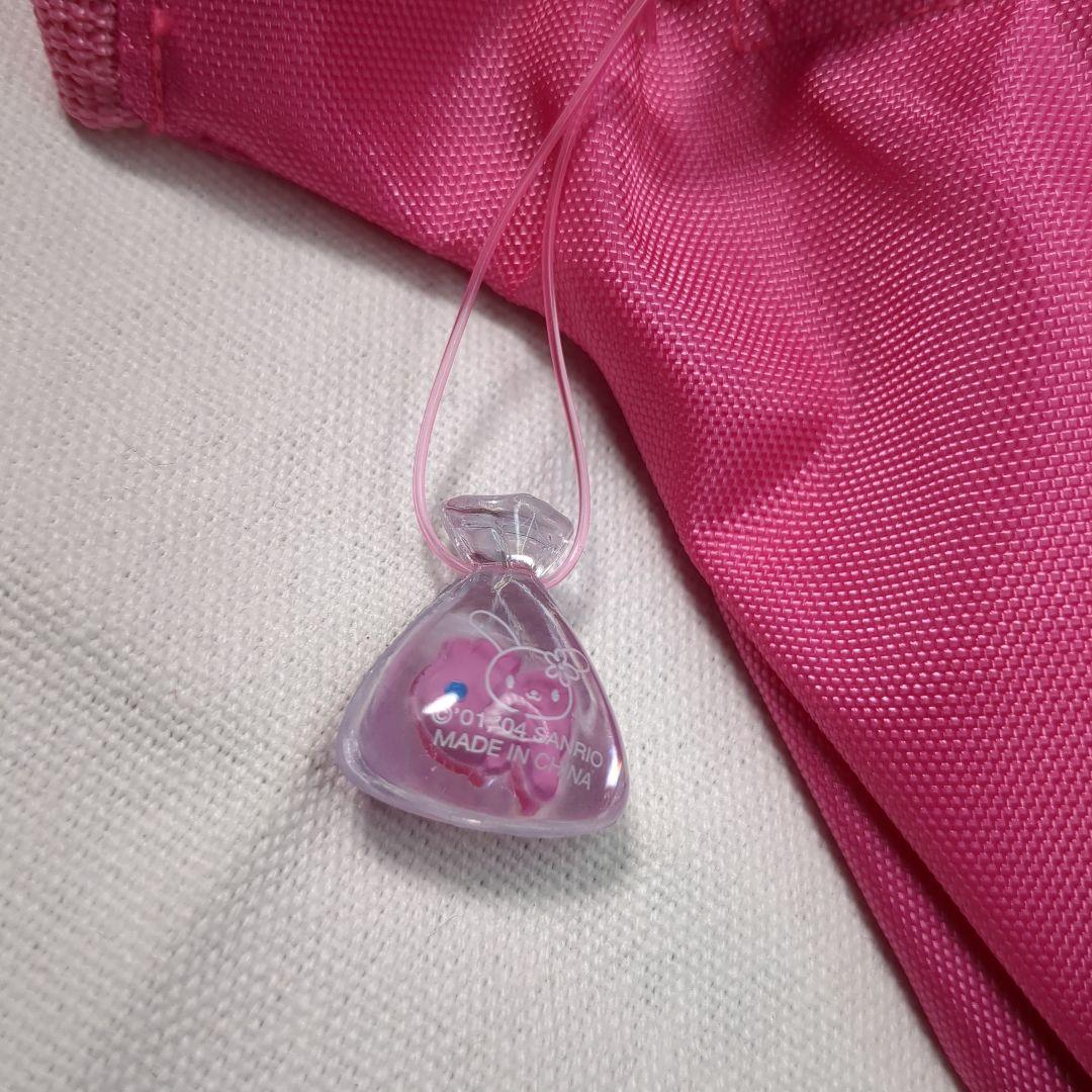 未使用 MEZZO PIANO メゾピアノ 刺繍ロゴ ミミ ポポ ウエストポーチ