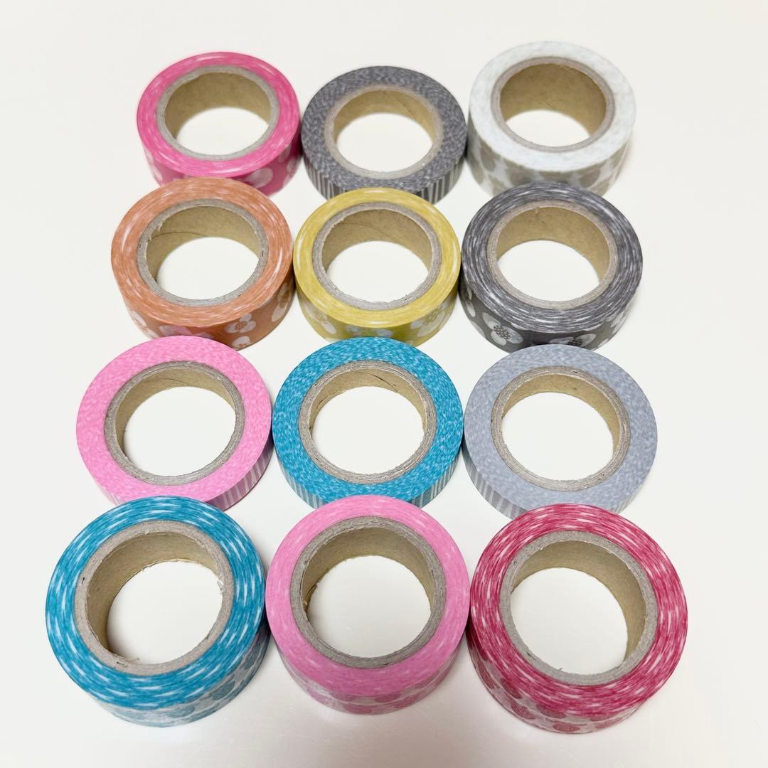 マークス 廃盤マスキングテープ ポゥ ム ポゥ 中古 12本セット