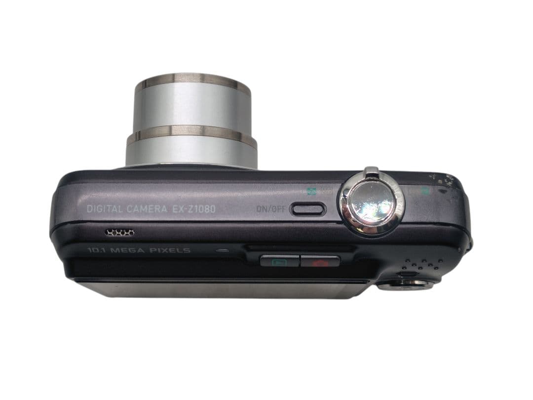 □CASIO EXILIM ZOOM EX-Z1080 デジタルカメラ ブラウン