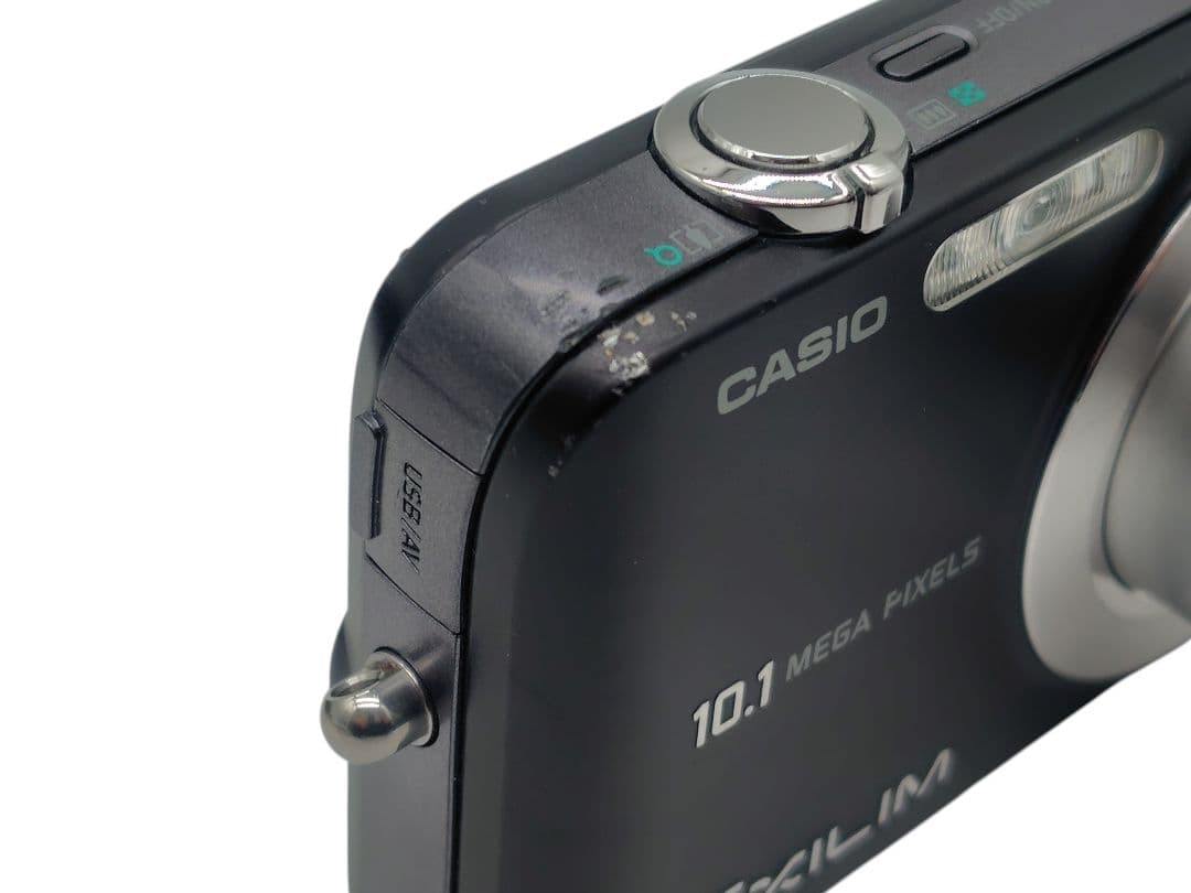 □CASIO EXILIM ZOOM EX-Z1080 デジタルカメラ ブラウン